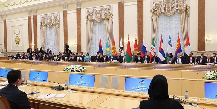 Наступны саміт ЕАЭС адбудзецца напрыканцы года ў Санкт-Пецярбургу