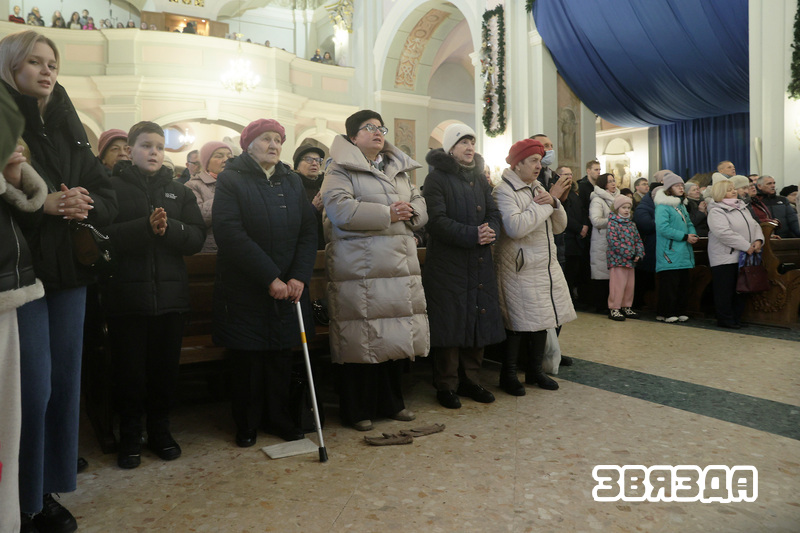 Каталіцкае Раство адзначылі ў храмах Мінска