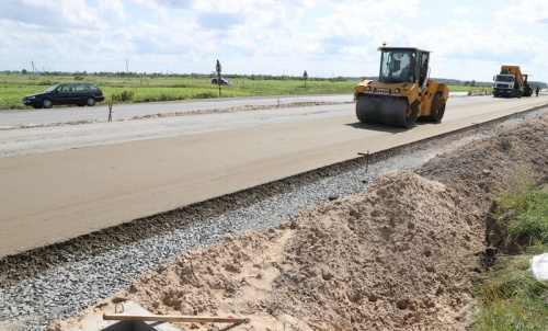 Реконструкция трассы М10 проходит в Гомельской области