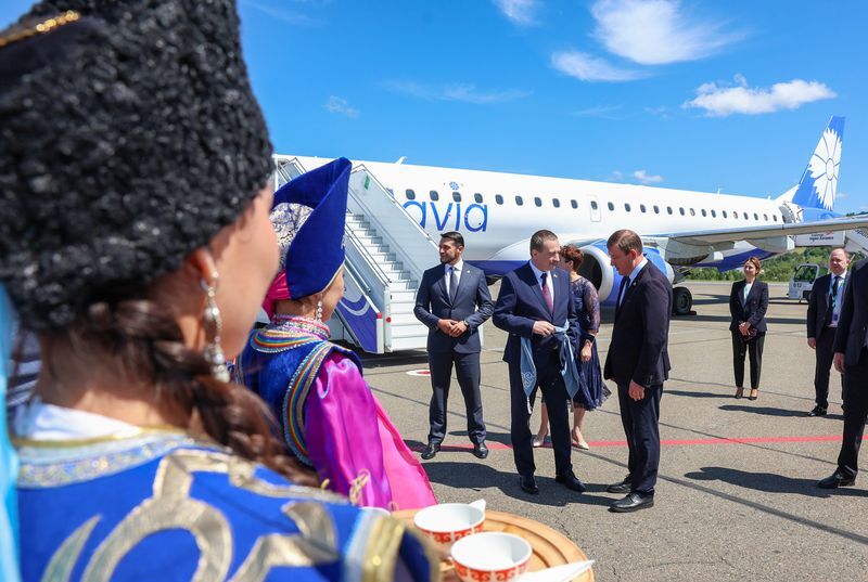 Belarusian PM arrives in Russia’s Gorno-Altaysk