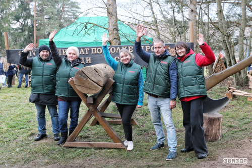 Чым запомніўся ІV Чэмпіянат па колцы дроў сярод СМІ?