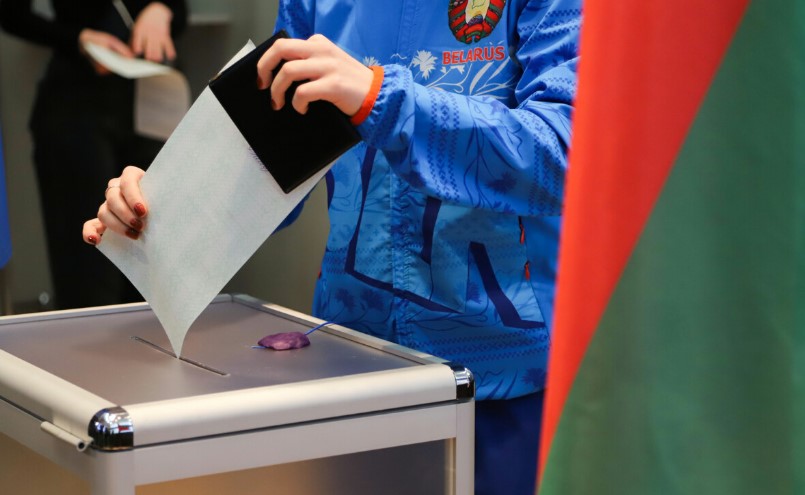 У першы дзень датэрміновага галасавання на выбарах Прэзідэнта Беларусі яўка грамадзян склала 7,81 працэнта