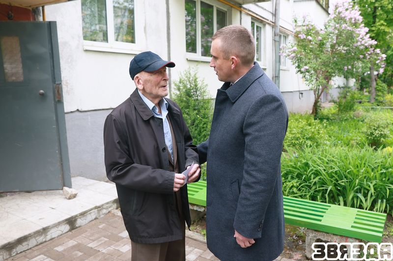 У сталіцы ўрачыста віншуюць ветэранаў з Днём Перамогі