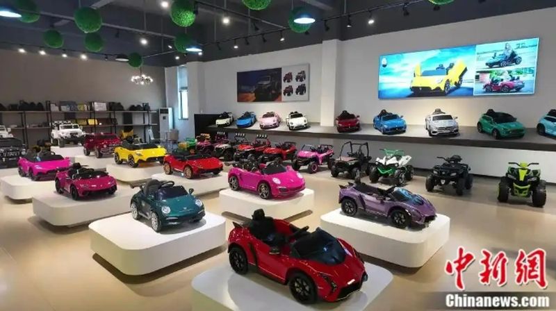 Пінху забяспечвае 70 працэнтаў сусветнага рынку дзіцячых электрамабіляў