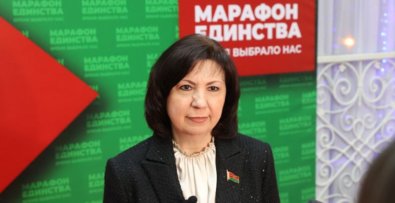 Качанава: Духоўнасць і душэўнасць праходзяць чырвонай ніткай праз усю акцыю «Марафон адзінства»