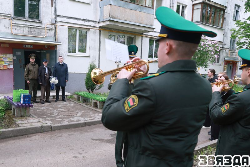 У сталіцы ўрачыста віншуюць ветэранаў з Днём Перамогі