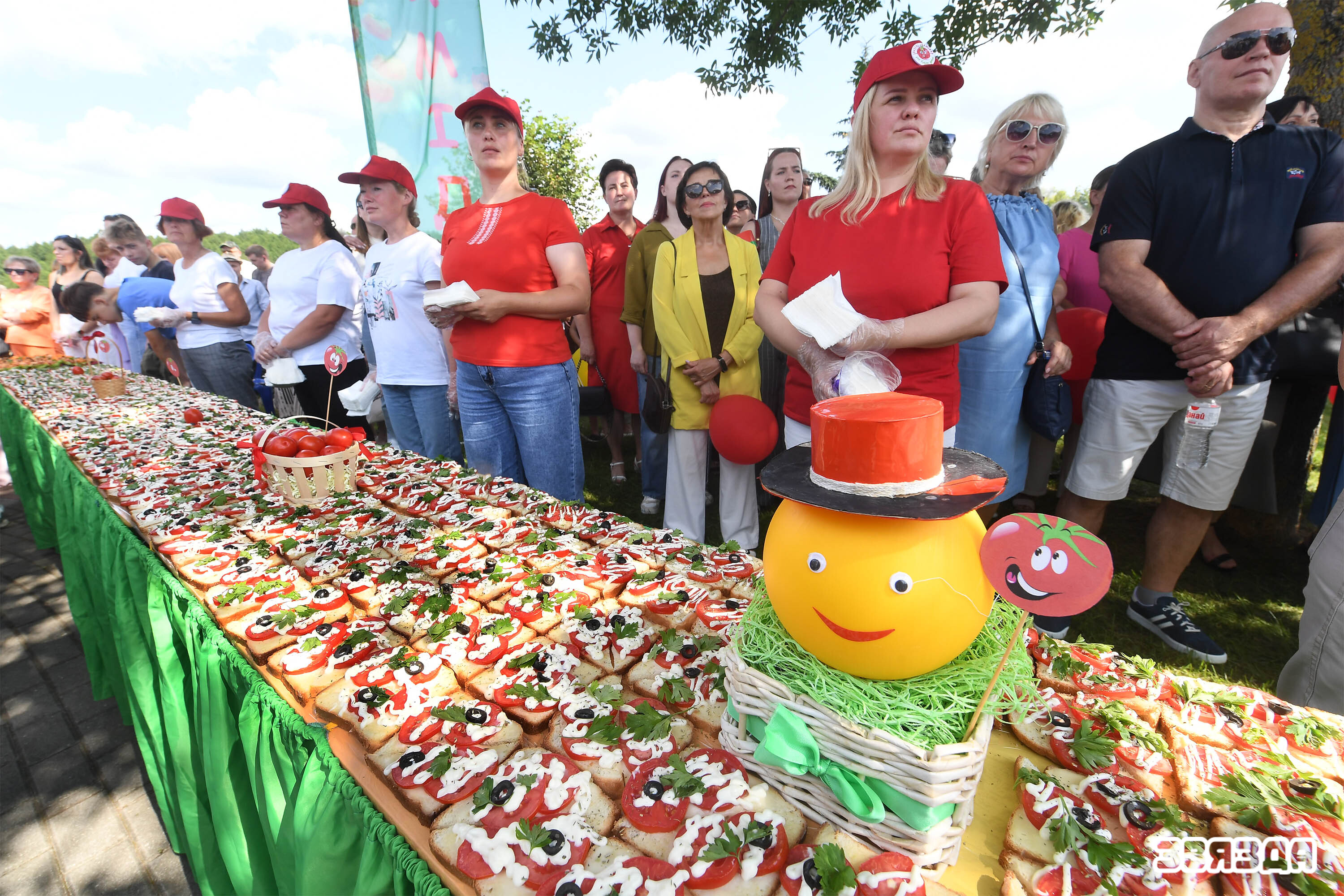 У Іўі адзначылі штогадовае свята ў гонар памідора