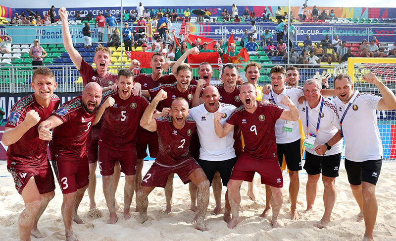 Belarus win 2025 FIFA Beach Soccer World Cup silver medal