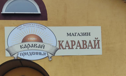 Відэаролік у сетках як нагода вывучыць асартымент вясковай крамы