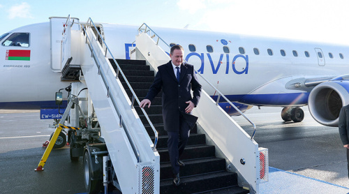 Turchin arrives on official visit in Kazakhstan