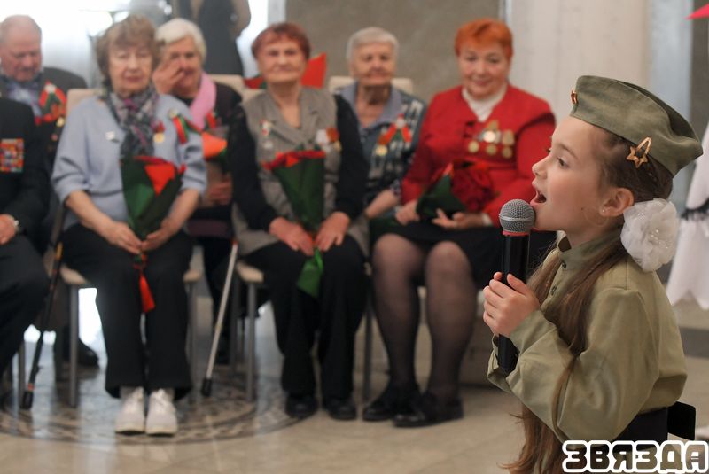 Сегодня в Ленинском районе Минска чествовали ветеранов