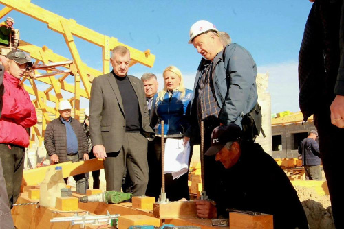 Юрый Назараў праінспектаваў, як ідзе мадэрнізацыя малочнатаварнага комплексу «Ляскавічы»