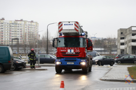 Сталічныя ратавальнікі правядуць вучэнні ў Вялікім тэатры Беларусі