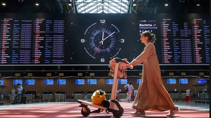 «Аэрафлот» з-за тэхнічнага збою адмяніў дзясяткі рэйсаў, у тым ліку ў Мінск