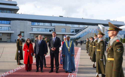 Султан Амана знаходзіцца з афіцыйным візітам у Беларусі
