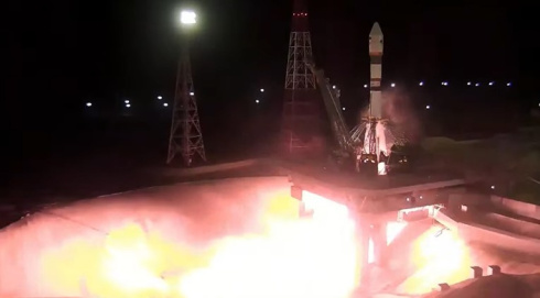 С Байконура стартовала ракета-носитель «Союз-2.1б»