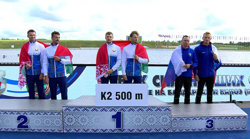 Кравец і Натынчык перамаглі ў байдарцы-двойцы на Кубку наймацнейшых спартсменаў