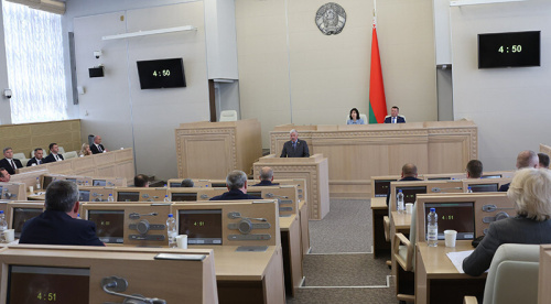 Belarus’ upper house of parliament passes bill to amend state secrets law