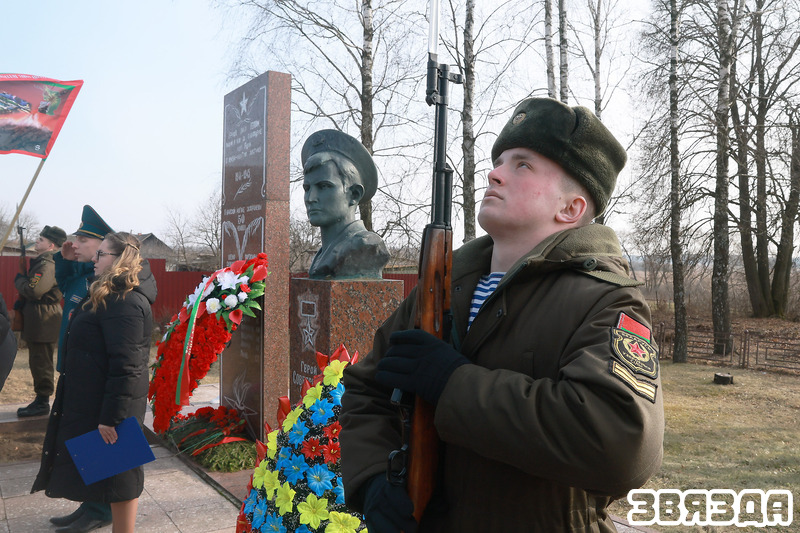  Памятныя мерапрыемствы адбыліся на радзіме Героя Савецкага Саюза Мікалая Чэпіка