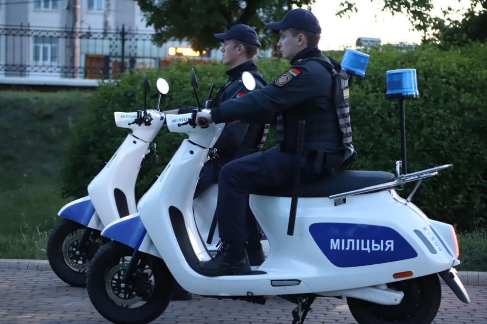 Беспілотнікі і электратранспарт: у мінскіх парках укараняюць сучасныя метады аховы парадку