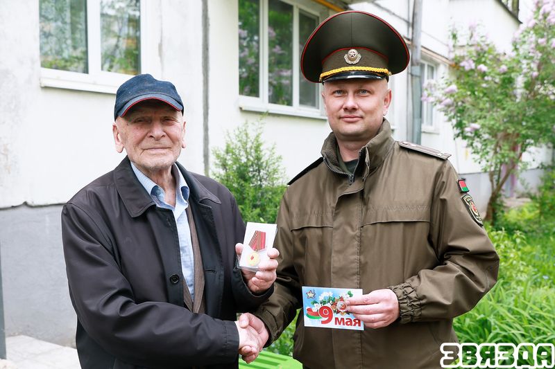 У сталіцы ўрачыста віншуюць ветэранаў з Днём Перамогі