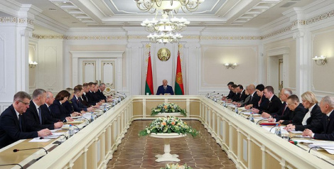 У Палацы Незалежнасці адбылося пасяджэнне Прэзідыума Усебеларускага народнага сходу