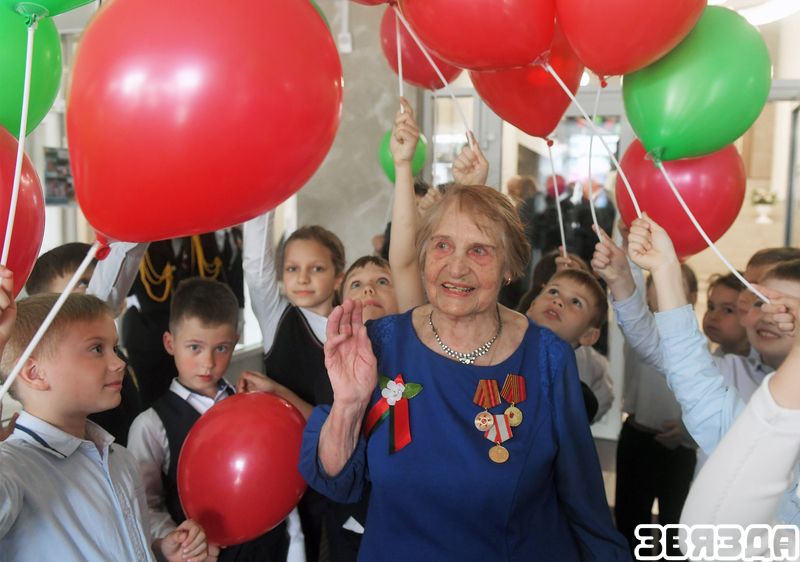 Сегодня в Ленинском районе Минска чествовали ветеранов