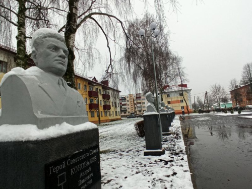 У Быхаве аднавілі легендарную плошчу ў гонар авіятараў 57-й дывізіі