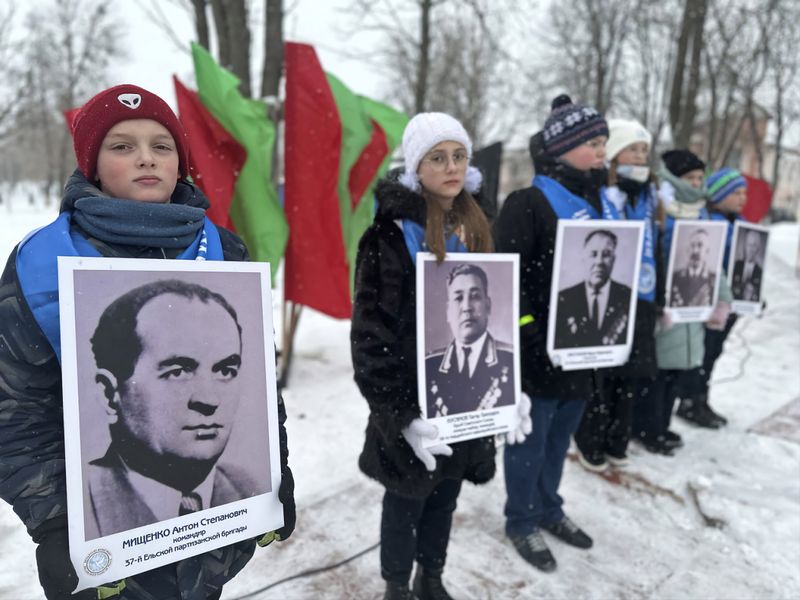 Днямі 80 гадоў мірнага жыцця адзначылі Ельск, Мазыр, Калінкавічы, Азарычы
