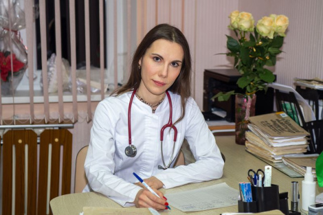 Гісторыя маладога ўрача, якая пасля адпрацоўкі засталася працаваць у сельскай мясцовасці