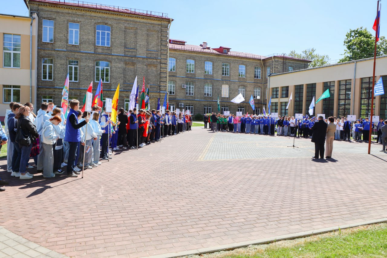 У Гродзенскім універсітэце стартаваў міжнародны марафон «Разам — за моцную і квітнеючую Беларусь!»