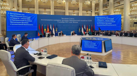 Беларускія парламентарыі прымаюць удзел у мерапрыемствах Парламенцкай асамблеі АДКБ у Маскве