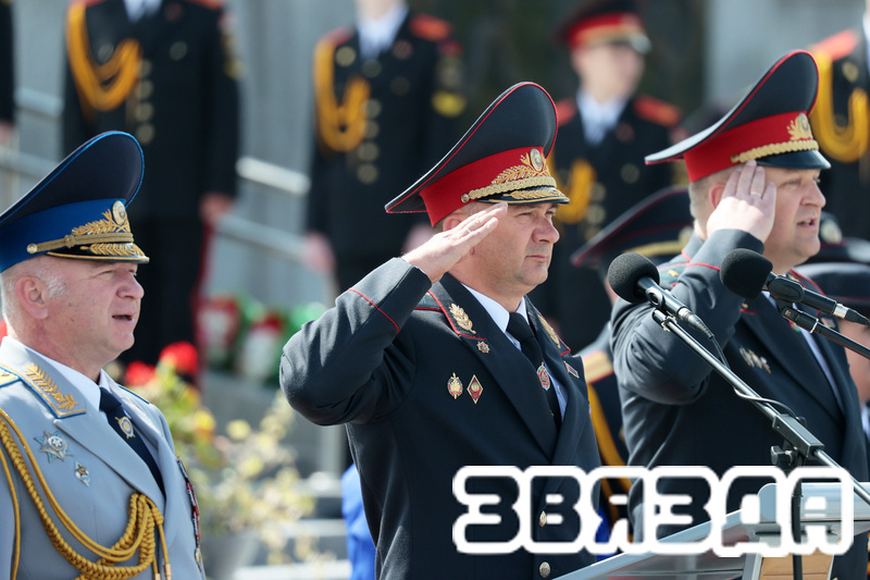 У сталіцы адбыўся выпуск афіцэраў устаноў адукацыі Міністэрства ўнутраных спраў Рэспублікі Беларусь