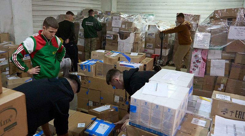 Витебщина передала гуманитарную помощь жителям России