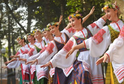 У Мінску прайшоў  канцэрт харэаграфічнага ансамбля  «Харошкіі»