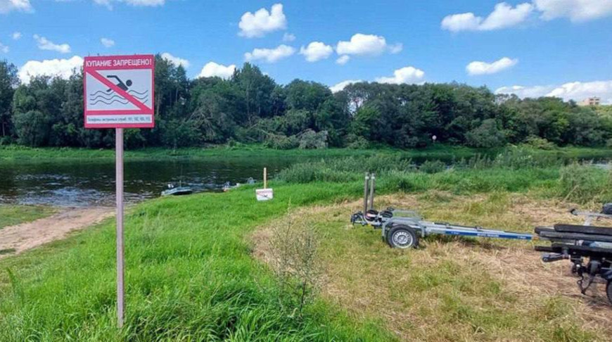 У Магілёве мужчына патануў пры спробе пераплысці Дняпро