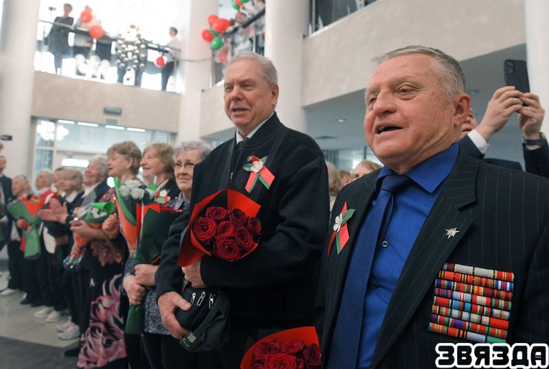Сегодня в Ленинском районе Минска чествовали ветеранов