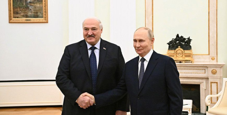 У Крамлі праходзяць перагаворы Лукашэнкі і Пуціна