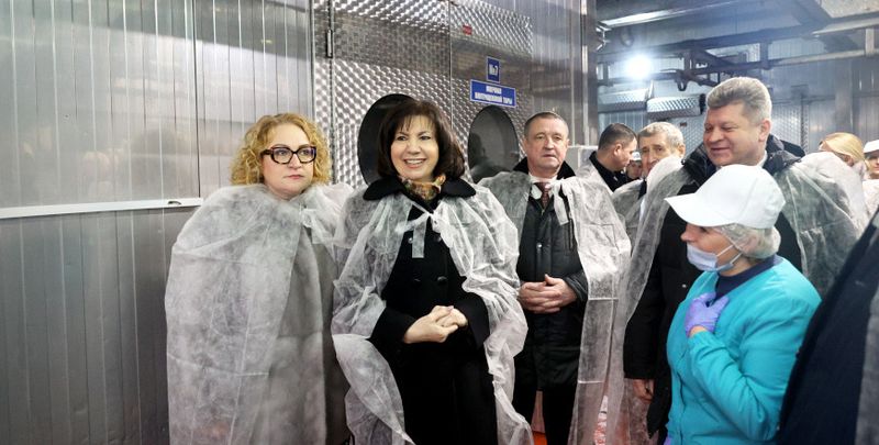 Старшыня Савета Рэспублікі з рабочым візітам наведала Віцебскую вобласць