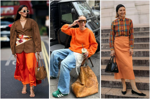 Оранжевое настроение: как добавить дерзости в осенний гардероб