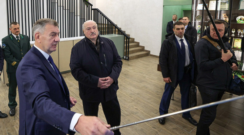 Lukashenko wants nature reserves developed wisely, examines ‘village of the future’