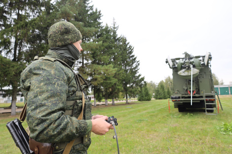 Ваенныя сувязісты адзначаюць прафесійнае свята 