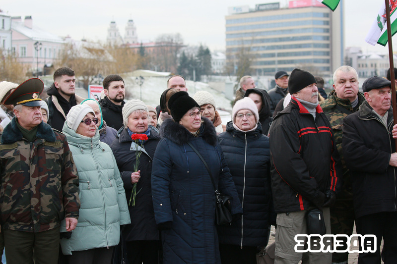 У Мінску прайшлі памятныя мерапрыемствы, прысвечаныя ўводу савецкіх войскаў у Афганістан