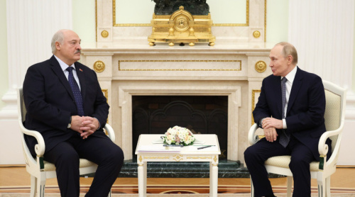 Lukashenko, Putin end negotiations after talking for over five hours