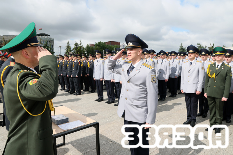 У сталіцы адбыўся выпуск афіцэраў устаноў адукацыі Міністэрства ўнутраных спраў Рэспублікі Беларусь