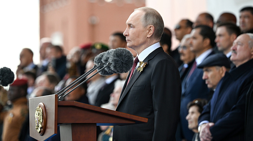 Пуцін: Мы памятаем урокі вайны і ніколі не згодзімся са спробамі абылгаць пераможцаў