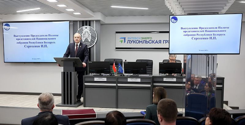 Ігар Сергяенка з рабочым візітам наведаў Чашніцкі раён