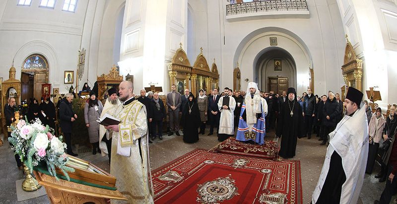 Наталля Качанава ўзяла удзел у цырымоніі адкрыцця старажытнай святыні пасля рэстаўрацыі