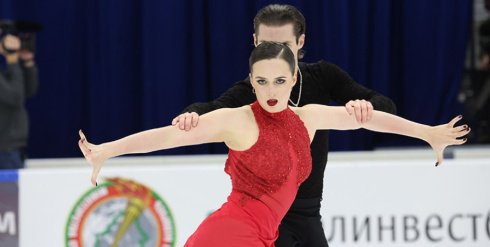 Белорусы Андреева и Блинов победили в танцах на льду на Кубке сильнейших