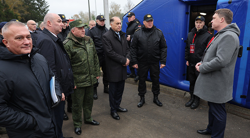 Volfovich on civil defense exercise: Cohesive work in any conditions is important